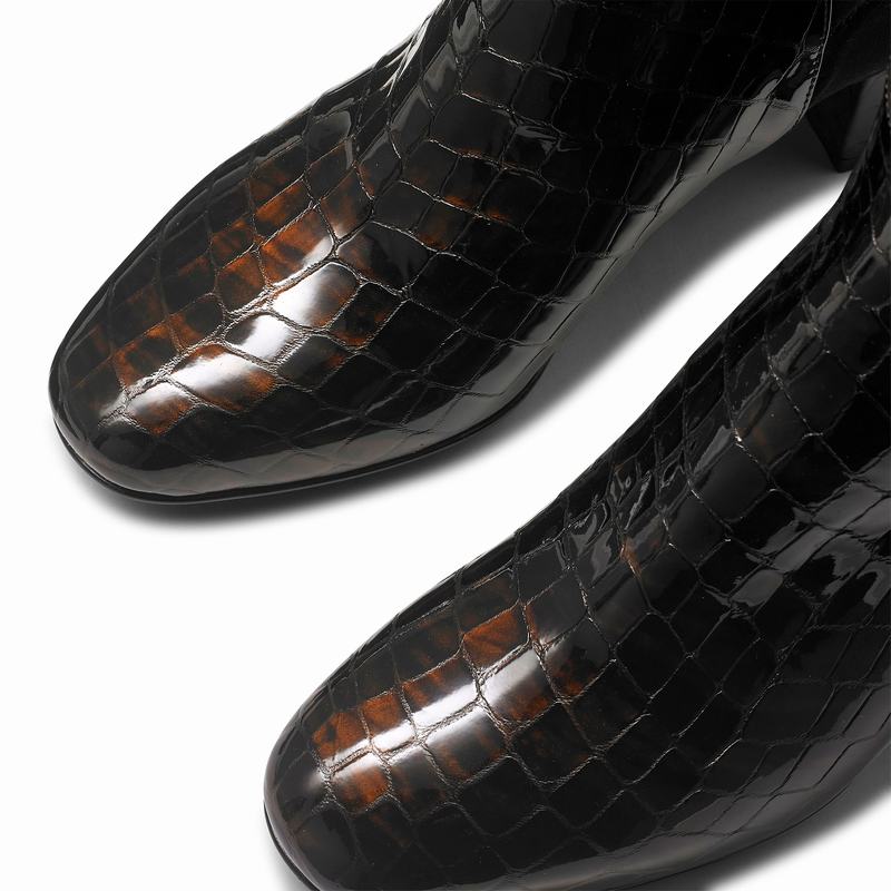 Kozaki Do Kolan Russell And Bromley Trinni Damskie Brązowe | THV5754LF