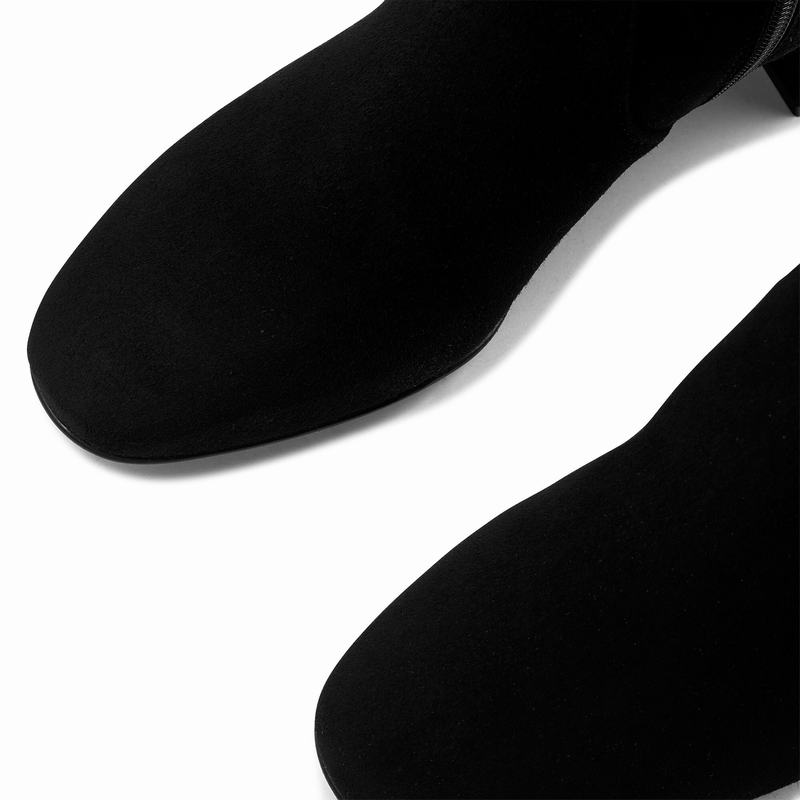 Kozaki Do Kolan Russell And Bromley Way Up Damskie Czarne | FFL5745HZ