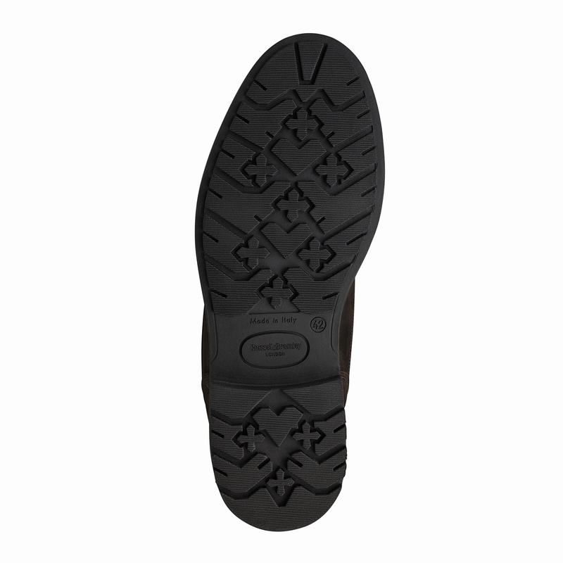 Kozaki Sznurowane Russell And Bromley Blizzard Męskie Brązowe | VDT8446MT