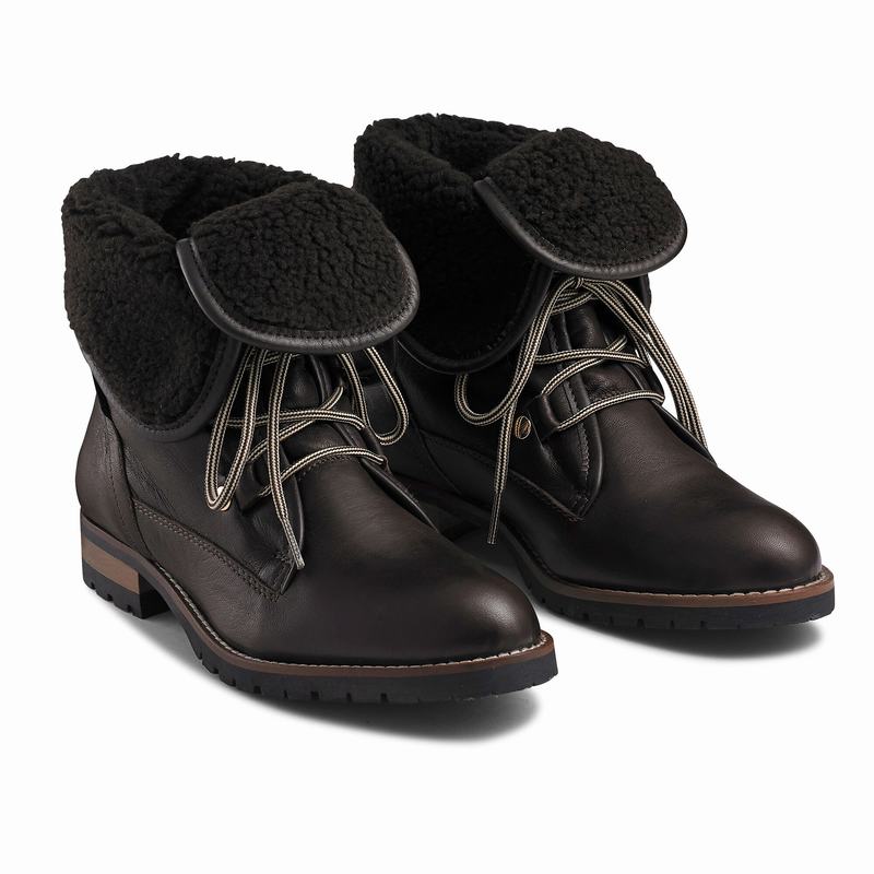 Kozaki Sznurowane Russell And Bromley Cuddly Damskie Brązowe | SMU2716AO