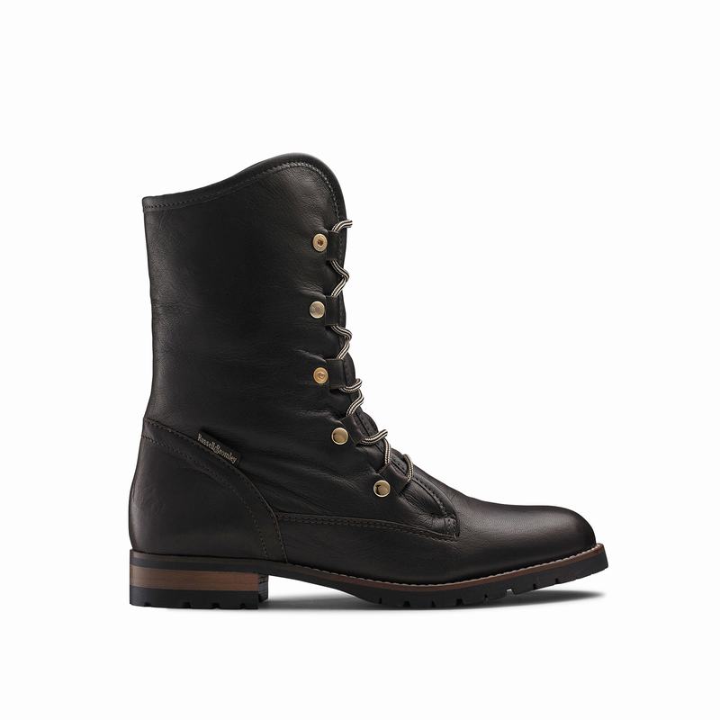 Kozaki Sznurowane Russell And Bromley Cuddly Damskie Brązowe | SMU2716AO