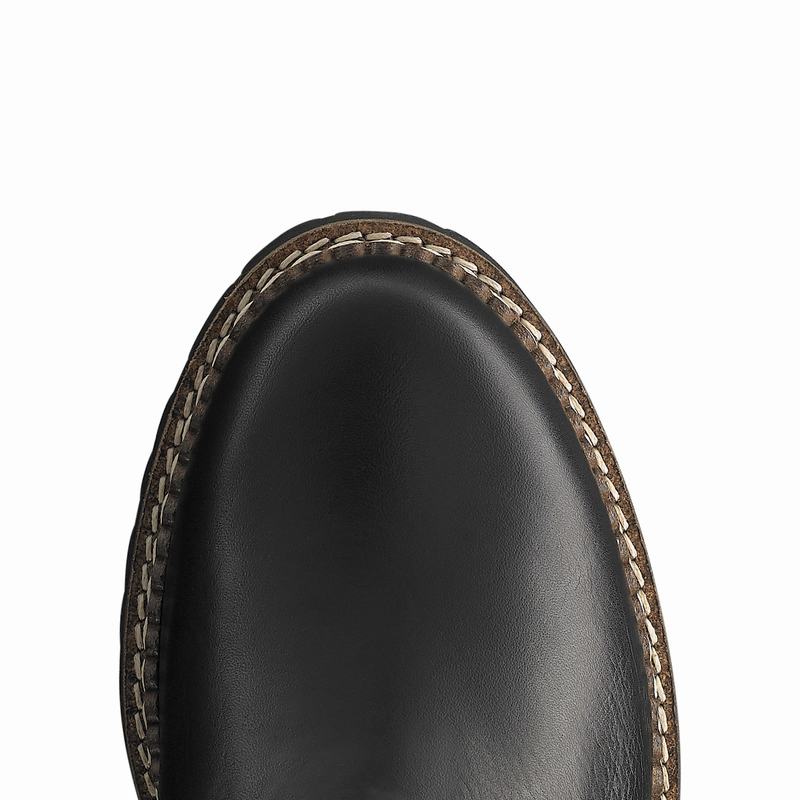 Kozaki Za Kolano Russell And Bromley Highlander Damskie Czarne | JTV8622XO