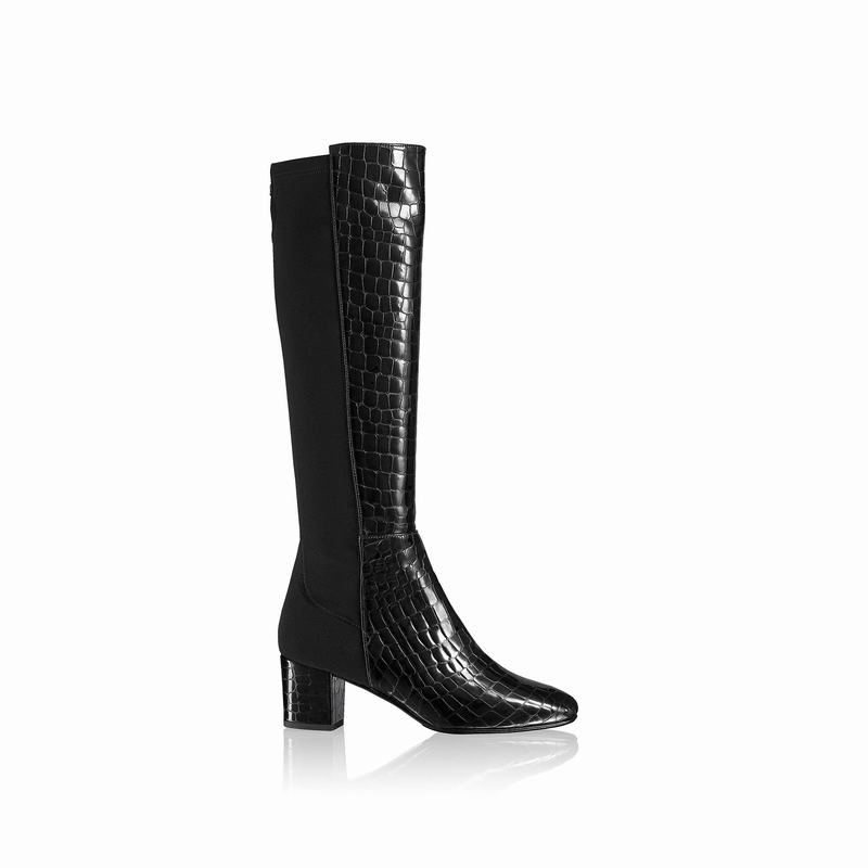 Kozaki Za Kolano Russell And Bromley Trinni Damskie Czarne | EHZ4510VF