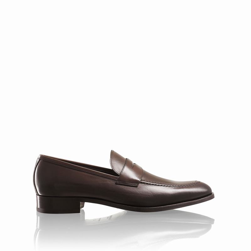 Mokasyny Russell And Bromley Aspen Męskie Brązowe | EQN391PF