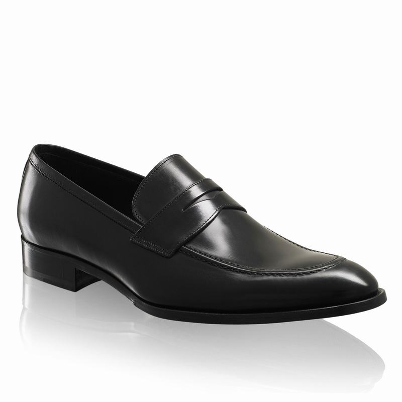 Mokasyny Russell And Bromley Aspen Męskie Czarne | QPD3947QF