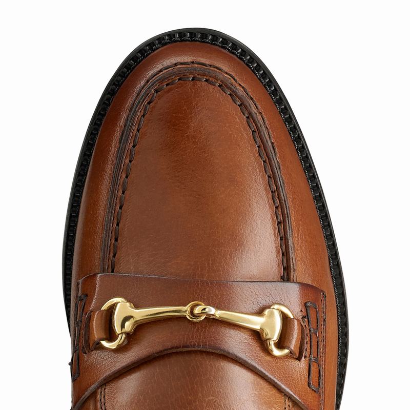 Mokasyny Russell And Bromley Brewster Damskie Brązowe | AXM7172LC