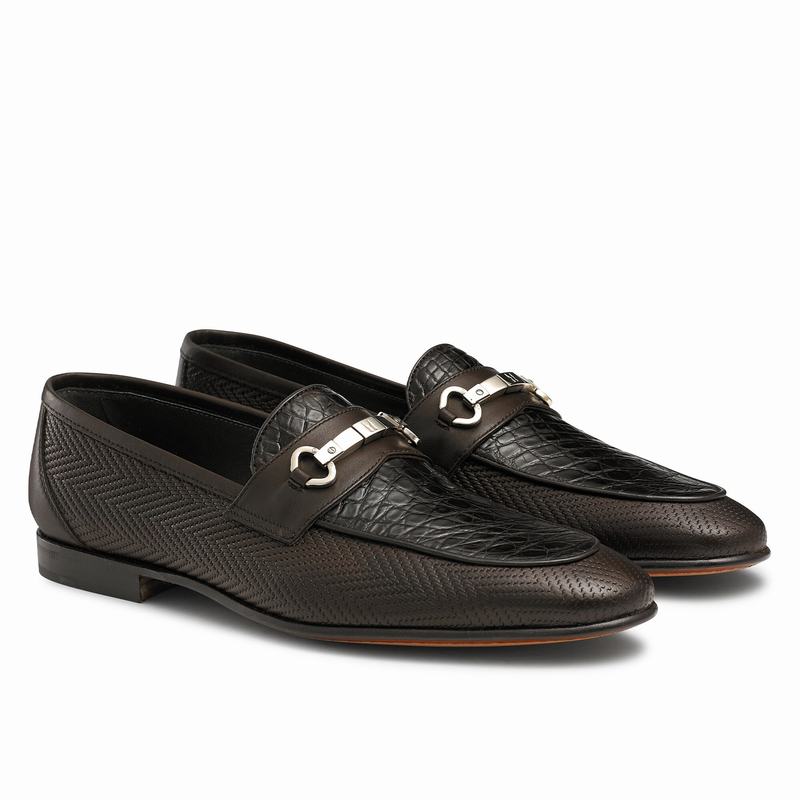 Mokasyny Russell And Bromley Cachet Męskie Brązowe | BHH2999UA