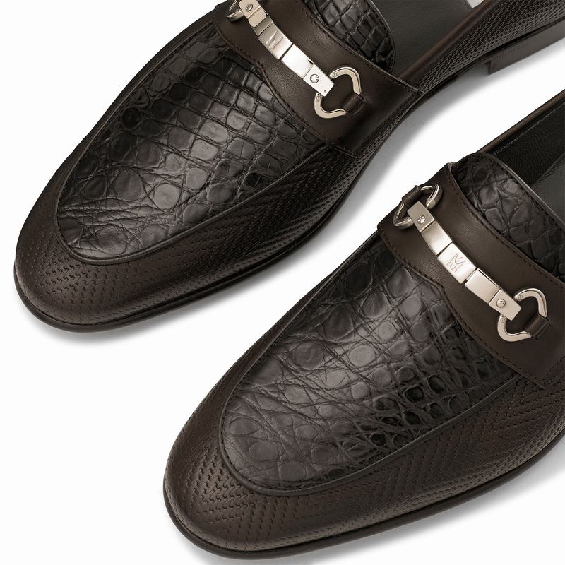 Mokasyny Russell And Bromley Cachet Męskie Brązowe | BHH2999UA