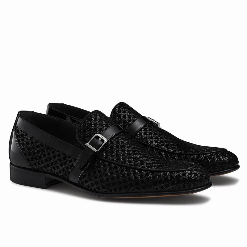 Mokasyny Russell And Bromley Charisma Męskie Czarne | DQP4637QG