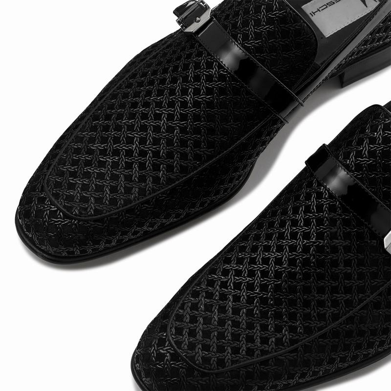 Mokasyny Russell And Bromley Charisma Męskie Czarne | DQP4637QG