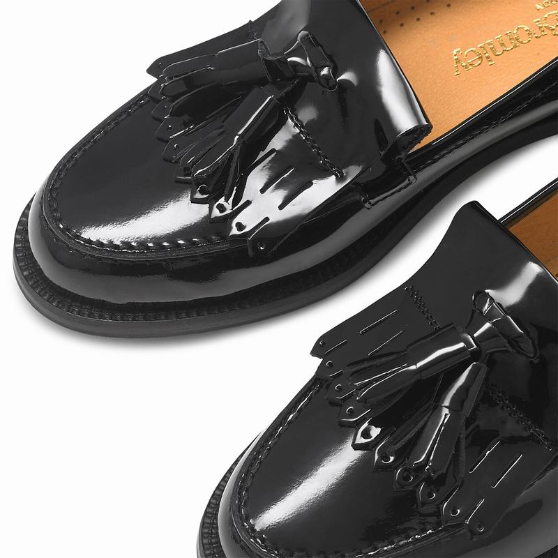 Mokasyny Russell And Bromley Chester Damskie Czarne | SFP989YV