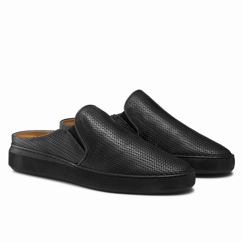 Mokasyny Russell And Bromley Clearcut M Męskie Czarne | PWO4461EA
