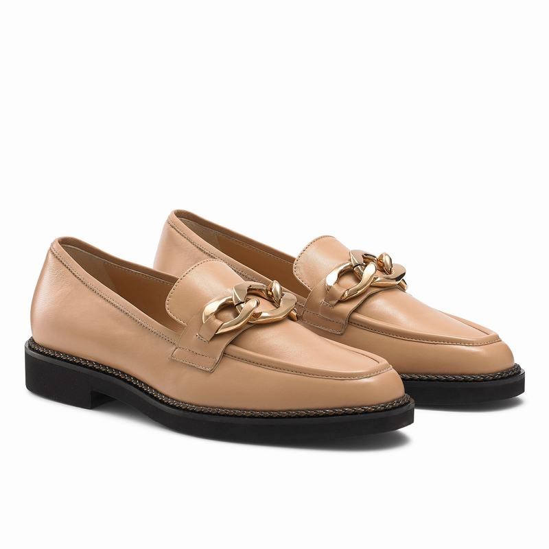 Mokasyny Russell And Bromley Cleopatra Damskie Brązowe | VOO852GD
