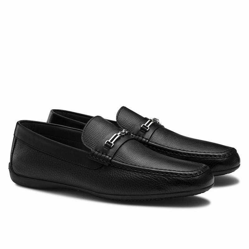 Mokasyny Russell And Bromley Data Męskie Czarne | EZA1919RD