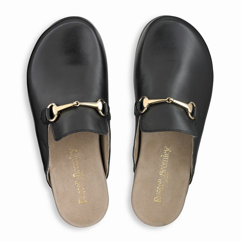Mokasyny Russell And Bromley Dellacasa Damskie Czarne | JWR3377HT