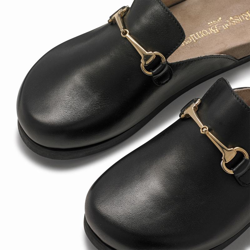 Mokasyny Russell And Bromley Dellacasa Damskie Czarne | JWR3377HT