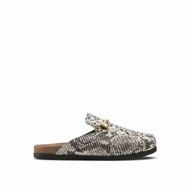 Mokasyny Russell And Bromley Dellacasa Damskie Metallic | QOG6618VK