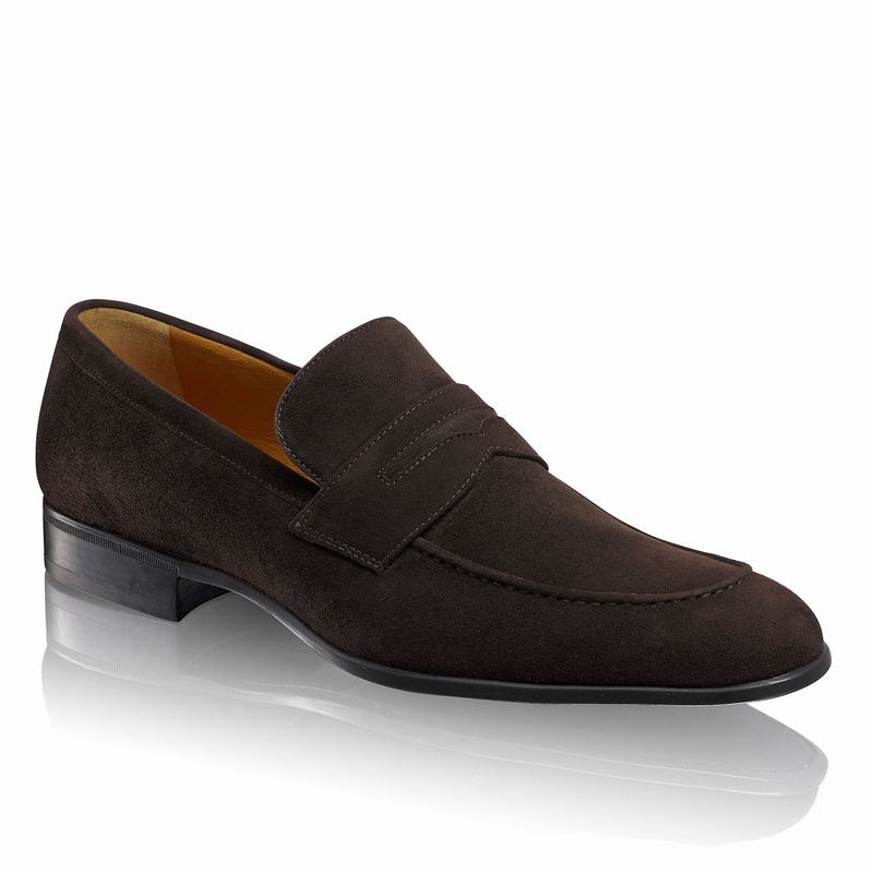 Mokasyny Russell And Bromley Denver Męskie Brązowe | VKR3775DZ
