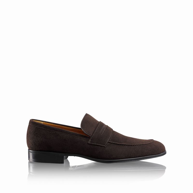 Mokasyny Russell And Bromley Denver Męskie Brązowe | VKR3775DZ