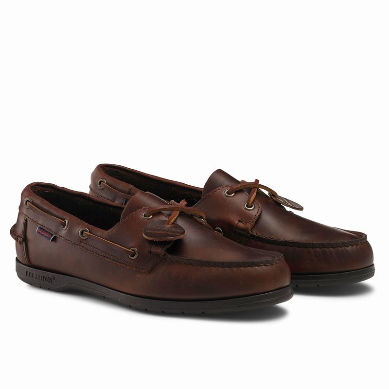 Mokasyny Russell And Bromley Docksides Męskie Brązowe | CGT4423ZX