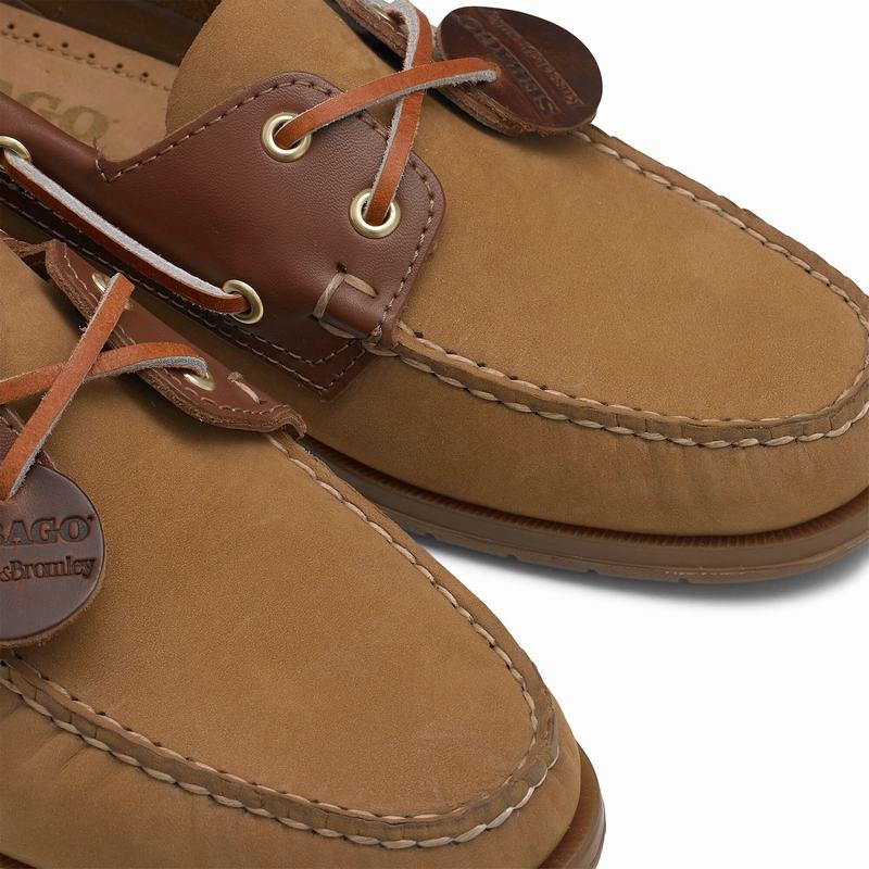 Mokasyny Russell And Bromley Docksides Męskie Brązowe | IGK5861CA