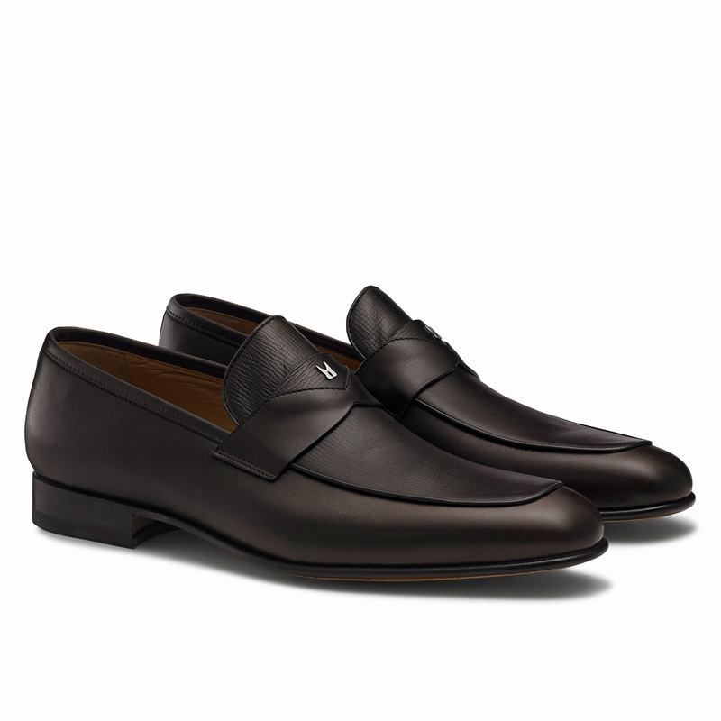 Mokasyny Russell And Bromley Duke Męskie Brązowe | RPR7467ZY