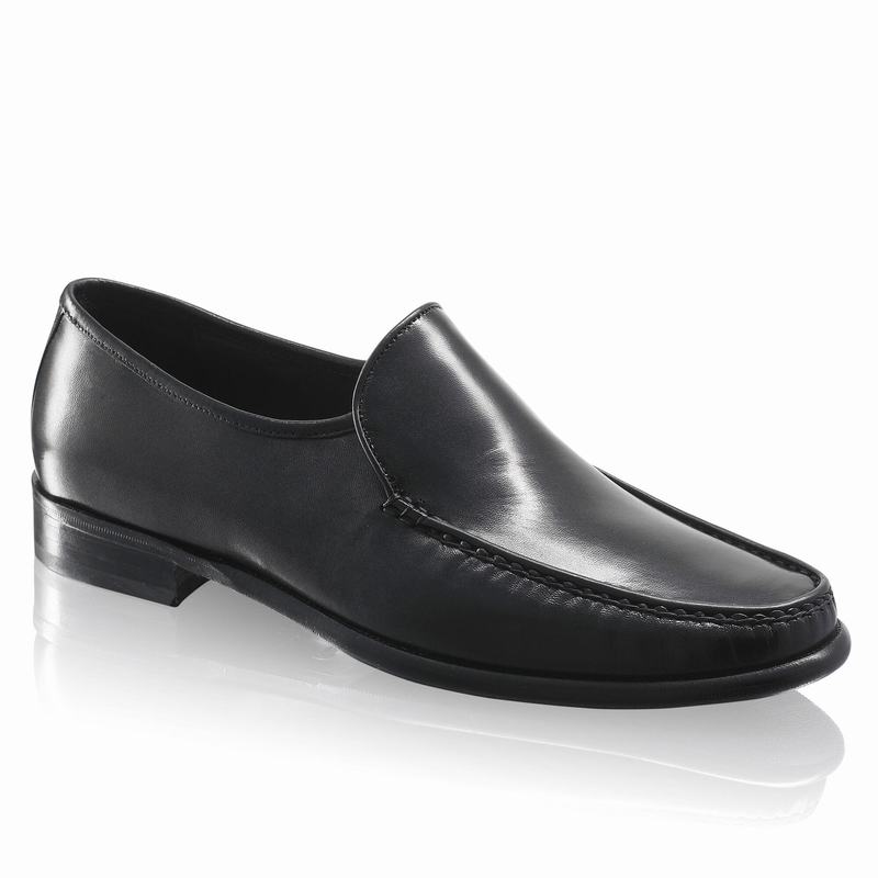 Mokasyny Russell And Bromley Elba Męskie Czarne | USG4212XZ