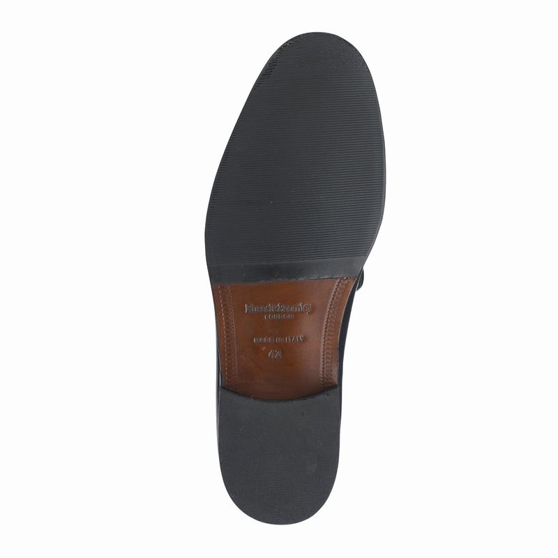 Mokasyny Russell And Bromley Elba Męskie Czarne | USG4212XZ