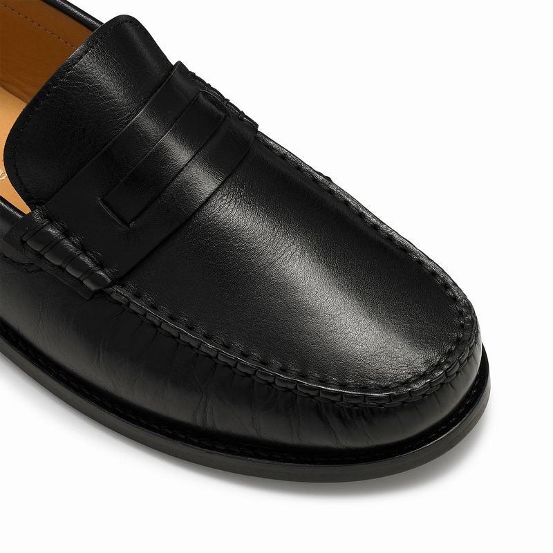 Mokasyny Russell And Bromley Emily Damskie Czarne | UUC4379VJ