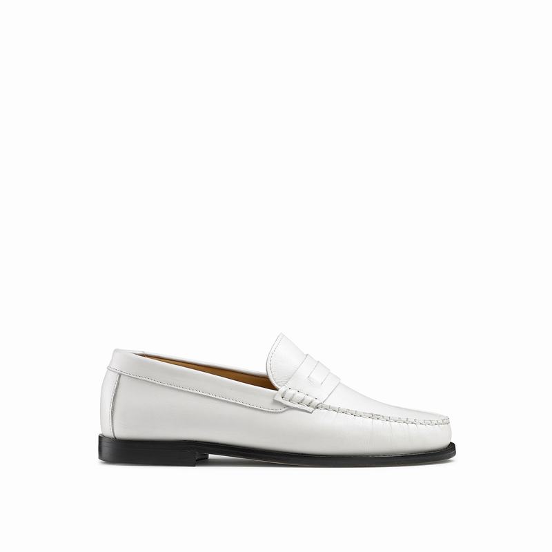 Mokasyny Russell And Bromley Emily Damskie Białe | YML8433SD