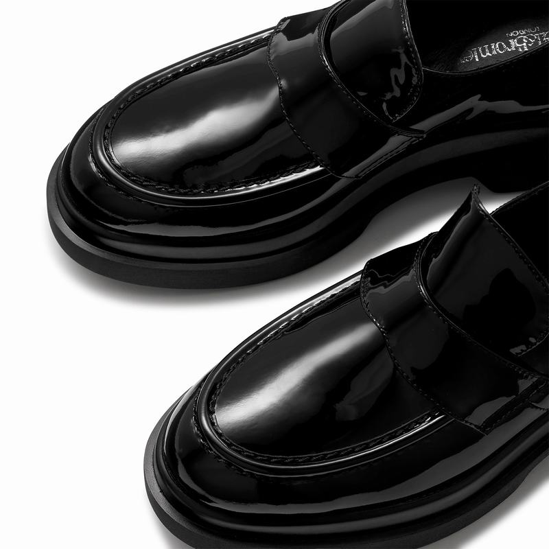 Mokasyny Russell And Bromley Geri Damskie Czarne | LAA3346ES