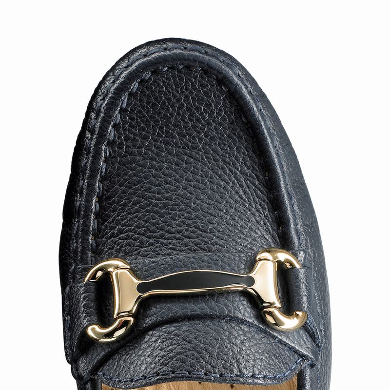 Mokasyny Russell And Bromley Grand Damskie Niebieskie | BZA757GQ