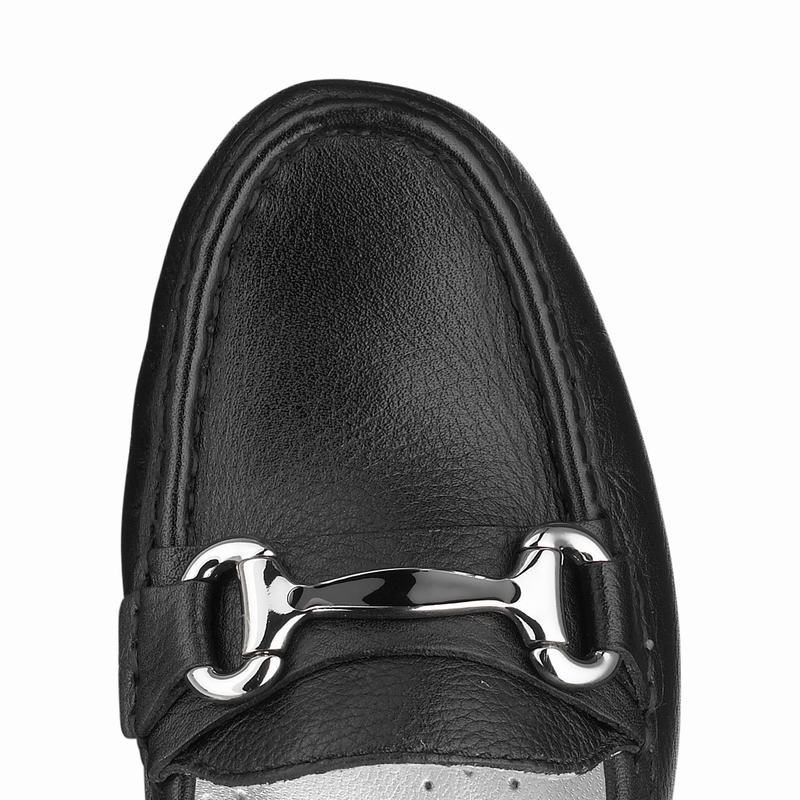 Mokasyny Russell And Bromley Grand Damskie Czarne | FAF5454SS