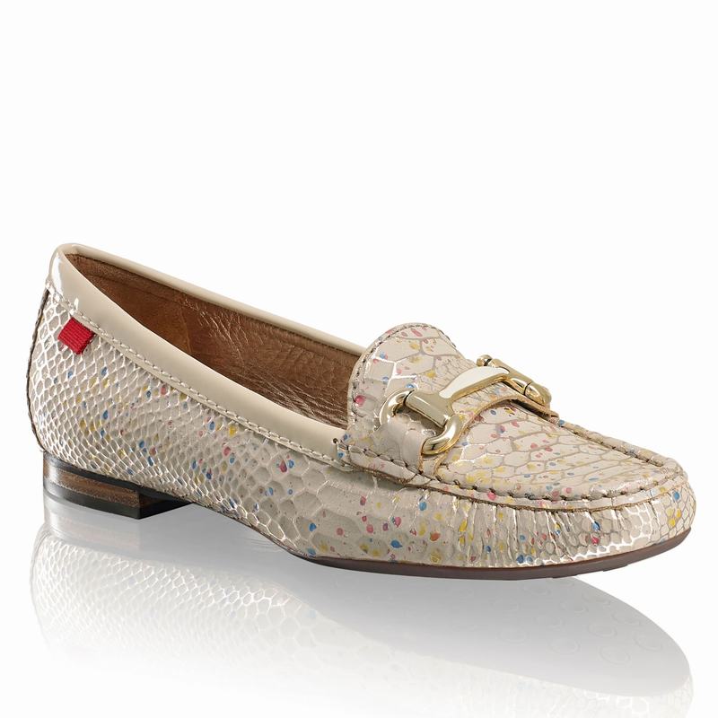 Mokasyny Russell And Bromley Grand Damskie Metallic | IBF6695BL