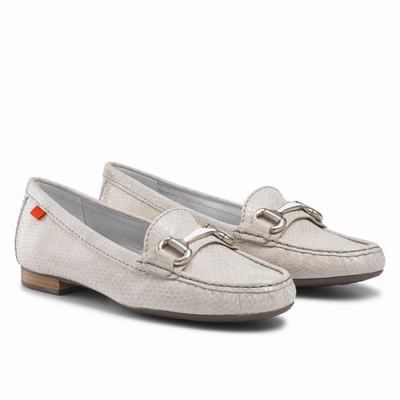 Mokasyny Russell And Bromley Grand Damskie Białe | SEW2670TN
