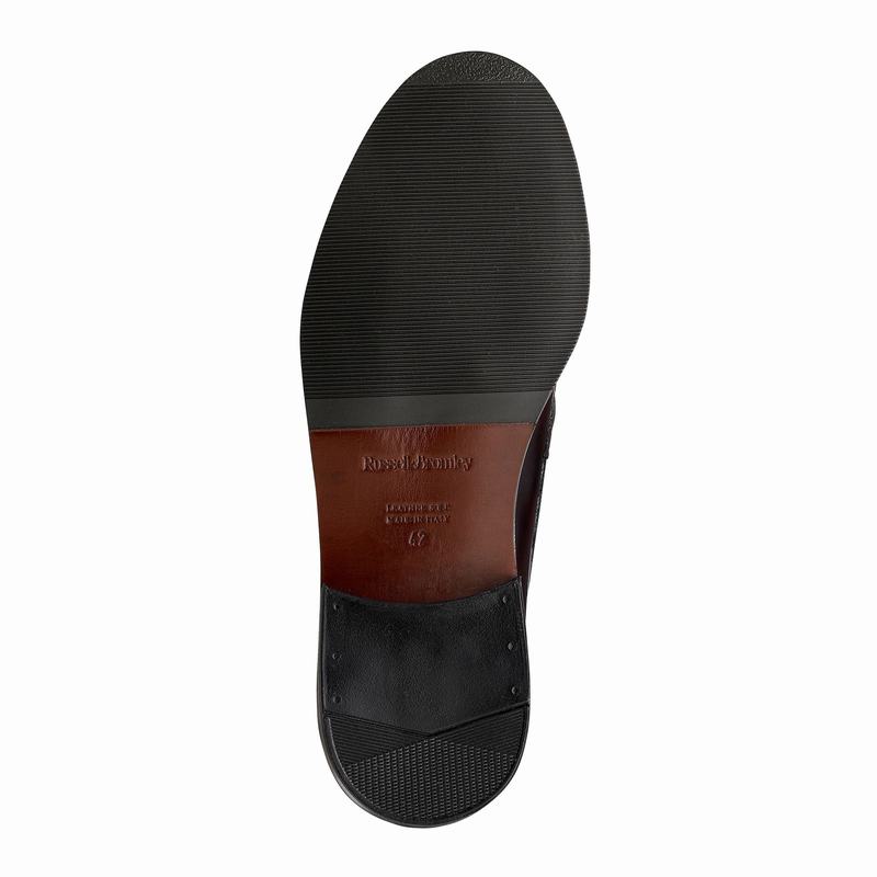 Mokasyny Russell And Bromley Keeble 3 Męskie Czerwone | HVN54RB