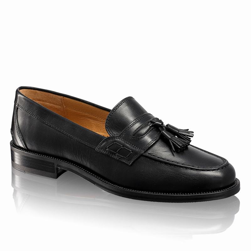 Mokasyny Russell And Bromley Keeble 3 Męskie Czarne | LAO5042OM