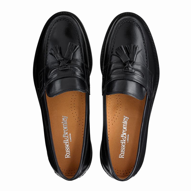 Mokasyny Russell And Bromley Keeble 3 Męskie Czarne | LAO5042OM