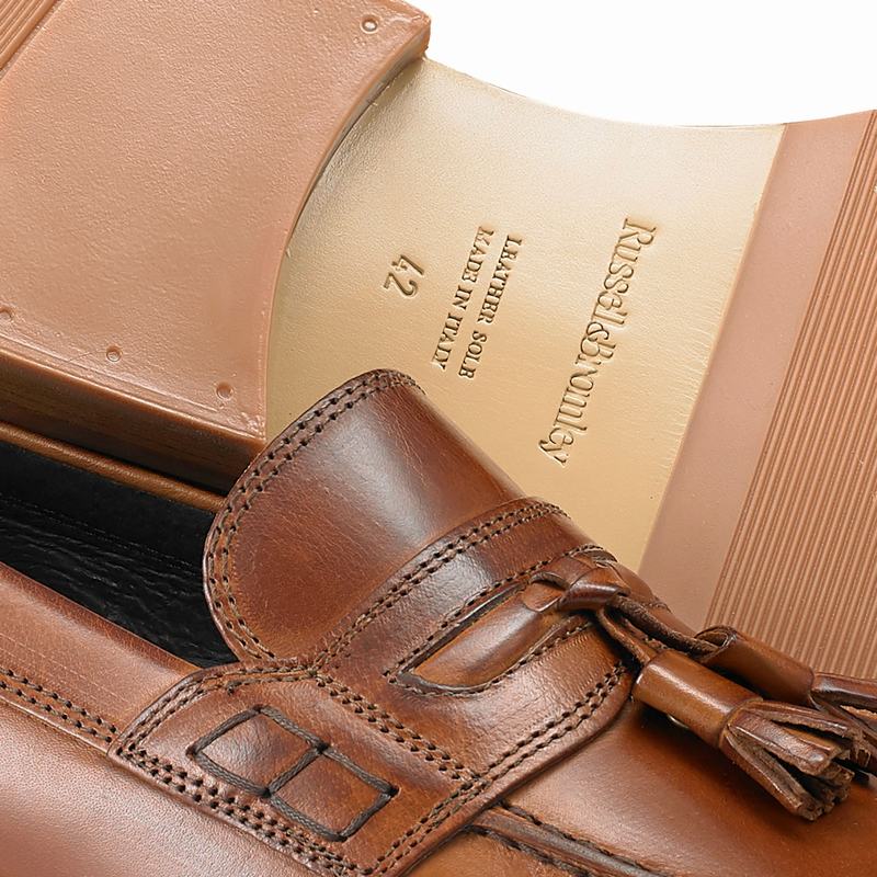 Mokasyny Russell And Bromley Keeble 3 Męskie Brązowe | THN1336ZK