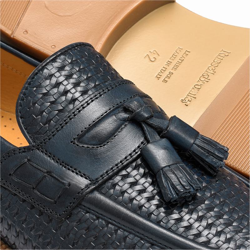 Mokasyny Russell And Bromley Keeble 4 Męskie Niebieskie | LUM5915FS