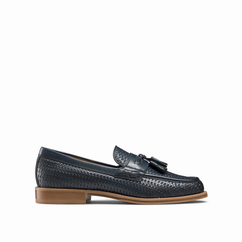 Mokasyny Russell And Bromley Keeble 4 Męskie Niebieskie | LUM5915FS