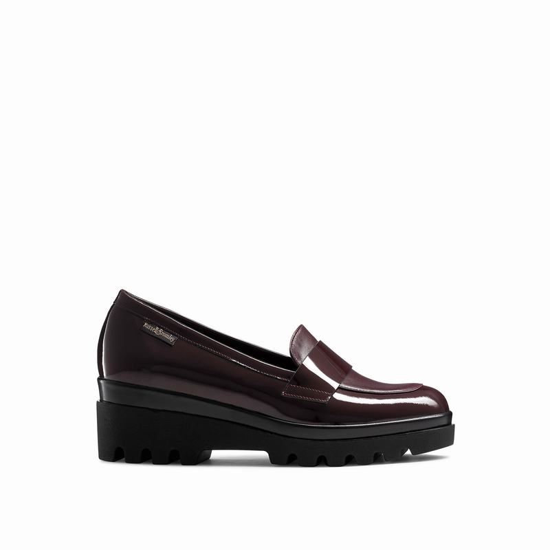 Mokasyny Russell And Bromley Limbo Damskie Czerwone | ANO9278FG