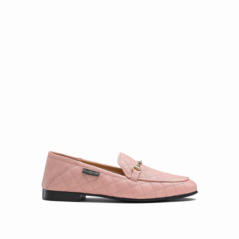 Mokasyny Russell And Bromley Loafer Damskie Różowe | FXS6989DF