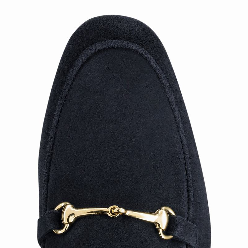 Mokasyny Russell And Bromley Loafer Damskie Granatowe | KCY8013KZ