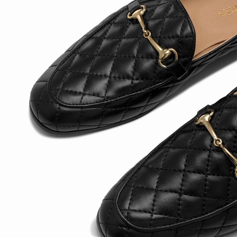 Mokasyny Russell And Bromley Loafer Damskie Czarne | VOB2230SP