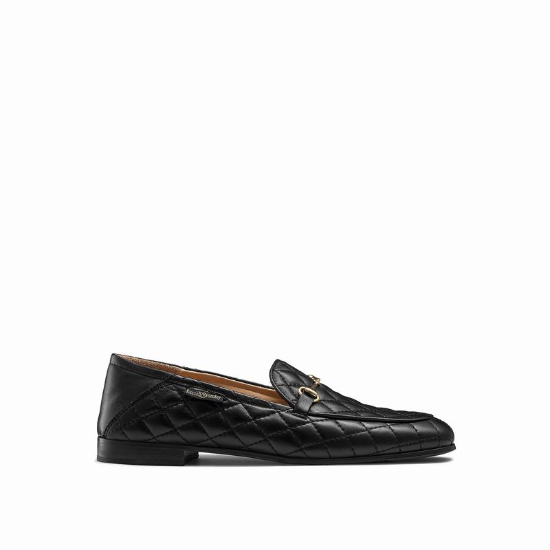 Mokasyny Russell And Bromley Loafer Damskie Czarne | VOB2230SP
