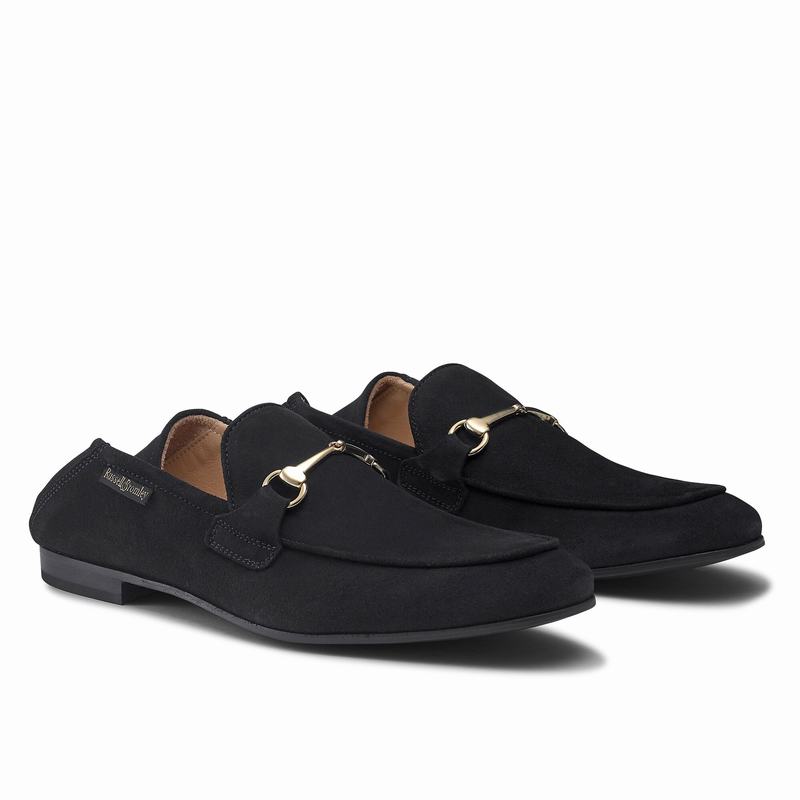 Mokasyny Russell And Bromley Loafer M Męskie Niebieskie | DOP482WG