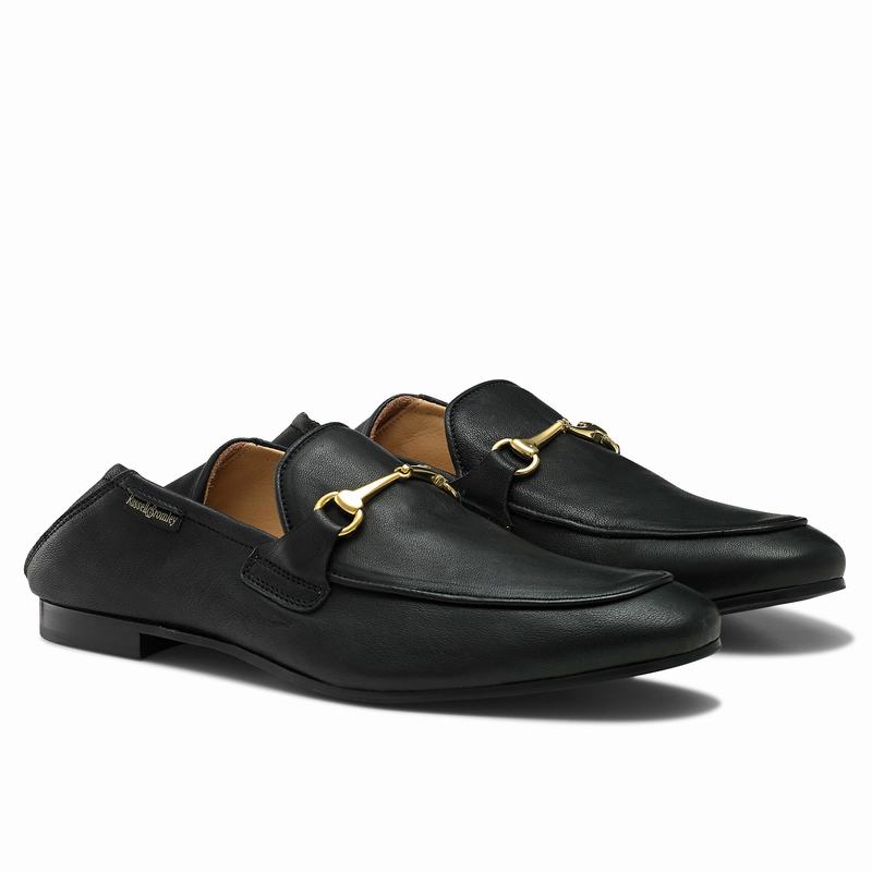 Mokasyny Russell And Bromley Loafer M Męskie Czarne | FOD5358QD