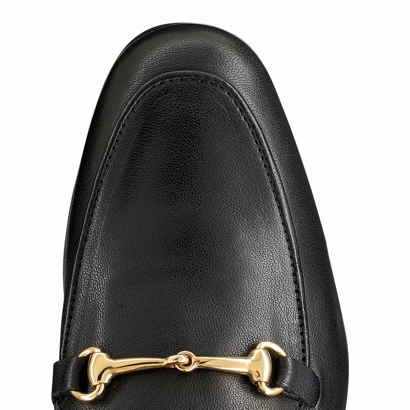 Mokasyny Russell And Bromley Loafermule Damskie Czarne | ZUX7489QO