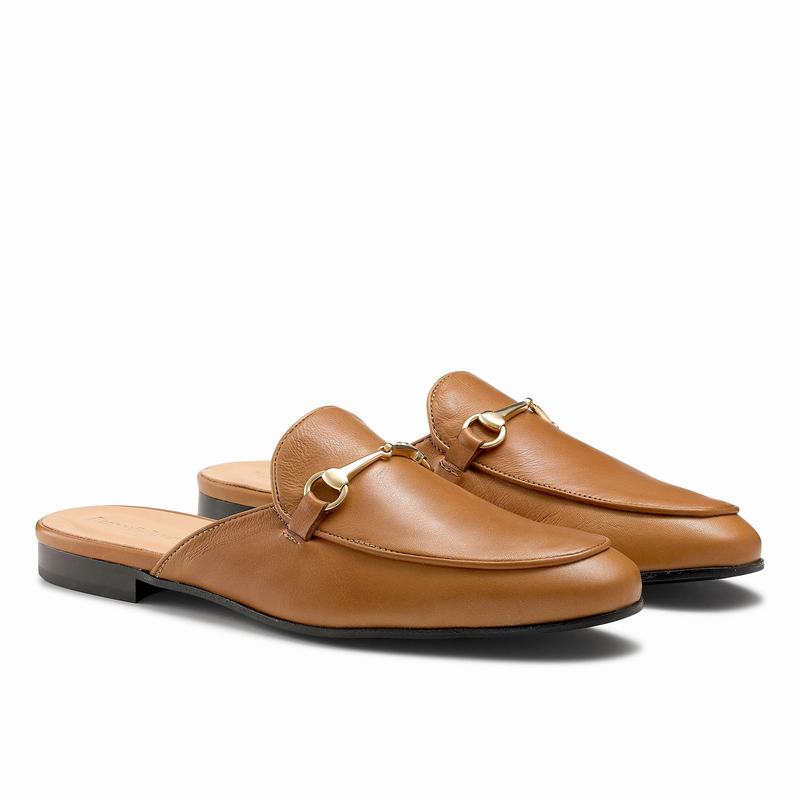 Mokasyny Russell And Bromley Loaferslip Męskie Brązowe | OUY3360GA
